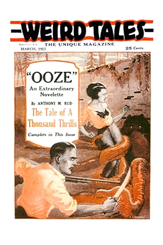 Weird Tales, Volume 1, Number 1, March 1923: The unique magazine