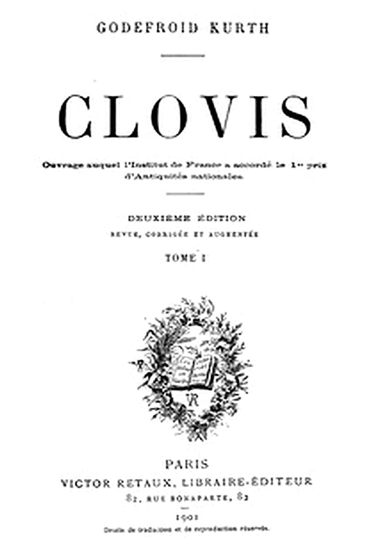 Clovis, Tome 1 (of 2)