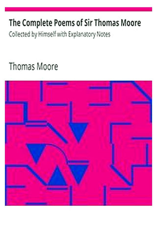 The Complete Poems of Sir Thomas Moore