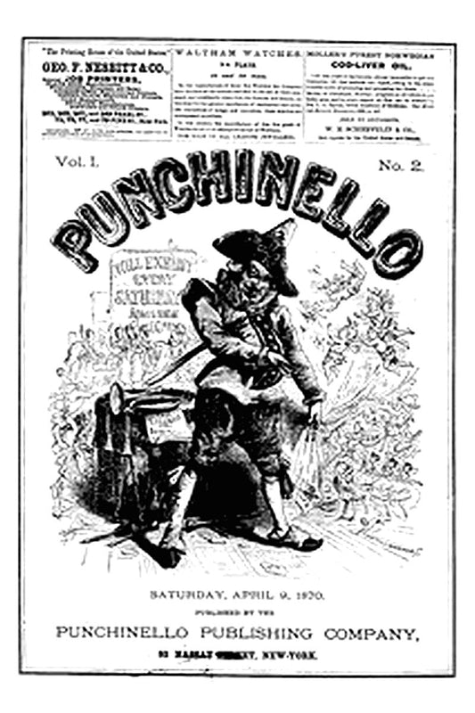 Punchinello, Volume 1, No. 02, April 9, 1870
