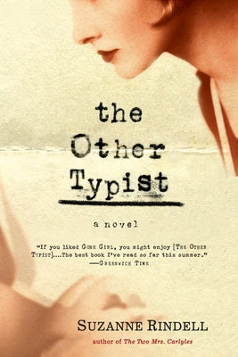 The Other Typist by Rindell, Suzanne