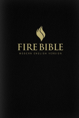 Mev Fire Bible: Black Bonded Leather - Modern English Version by Publishers, Life