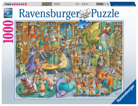 Midnight at the Library 1000 PC Puzzle by Ravensburger