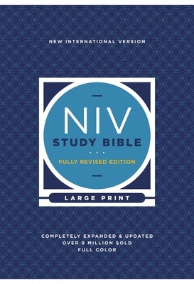 NIV Study Bible, Fully Revised Edition, Large Print, Hardcover, Red Letter, Comfort Print by Barker, Kenneth L.