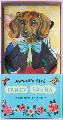 Fancy Fauna: 12 Notecards & Envelopes by L&#233;t&#233;, Nathalie