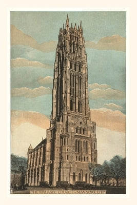 Vintage Journal Riverside Church, New York City by Found Image Press