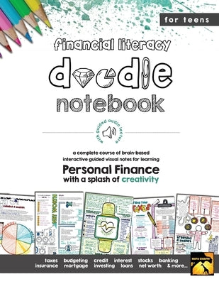 Personal Finance Doodle Notes: Brain Based Interactive Guided Notes by Giraffe, Math