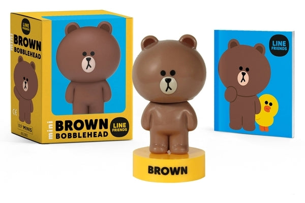 Line Friends Mini Brown Bobblehead by Line Friends Inc