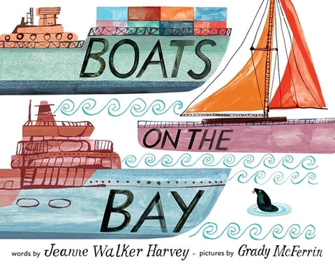 Boats on the Bay by Harvey, Jeanne Walker