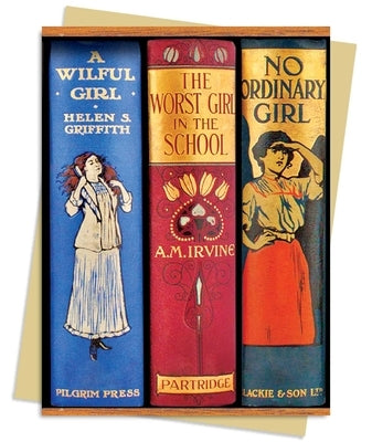 Bodleian: Book Spines Great Girls Greeting Card Pack: Pack of 6 by Flame Tree Studio
