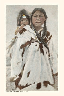 Vintage Journal Indigenous Alaskan Woman and Baby by Found Image Press