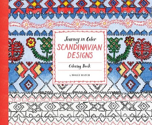 Journey in Color: Scandinavian Designs: Coloring Book by Hatch, Molly