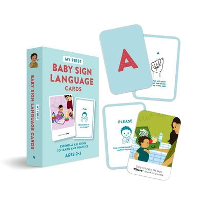 My First Baby Sign Language Cards: Essential ASL Signs to Learn and Practice by Rockridge Press