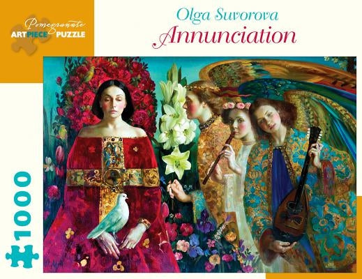 Olga Suvorova: Annunciation 1000-Piece Jigsaw Puzzle by Olga Suvorova