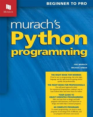 Murach's Python Programming by Murach, Joel