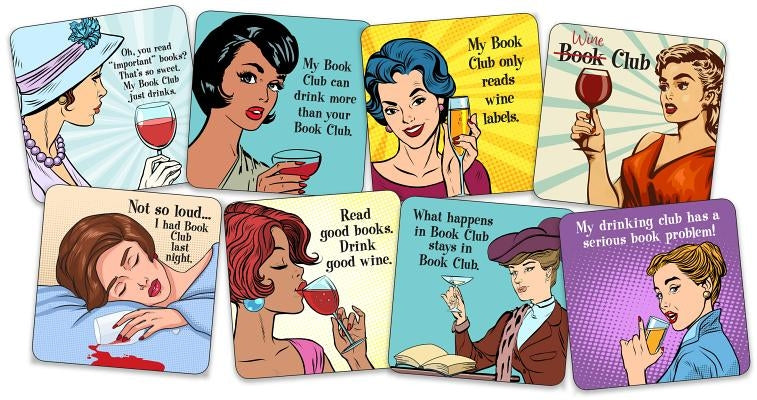 Coasters Book Club by Peter Pauper Press, Inc