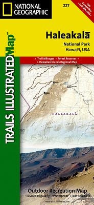 Haleakala National Park Map by National Geographic Maps