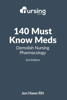 140 Must Know Meds: Demolish Nursing Pharmacology by Haws, Jon