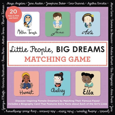 Little People, Big Dreams Matching Game: Put Your Brain to the Test with All the Girls of the Little People, Big Dreams Series! by Sanchez Vegara, Maria Isabel