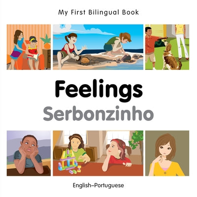 My First Bilingual Book-Feelings (English-Portuguese) by Milet Publishing