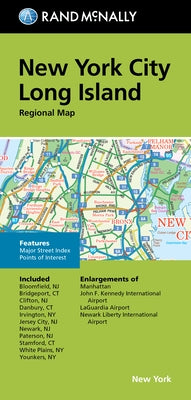 Rand McNally Folded Map: New York City Long Island Regional Map by Rand McNally