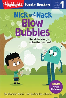 Nick and Nack Blow Bubbles by Budzi, Brandon