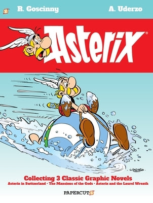 Asterix Omnibus #6: Collecting Asterix in Switzerland, the Mansions of the Gods, and Asterix and the Laurel Wreath by Goscinny, Ren&#233;