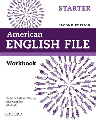 American English File 2e Workbook Starter Level 2019 Pack by 