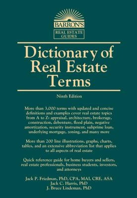 Dictionary of Real Estate Terms by Friedman, Jack P.