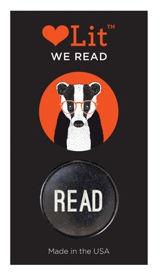 We Read Button 2-Pack by Gibbs Smith