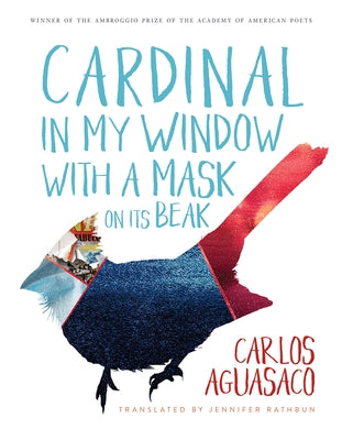 Cardinal in My Window with a Mask on Its Beak by Aguasaco, Carlos