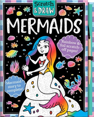 Scratch and Draw Mermaids by Isaacs, Connie