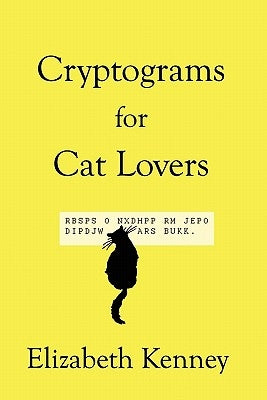 Cryptograms For Cat Lovers by Kenney, Elizabeth