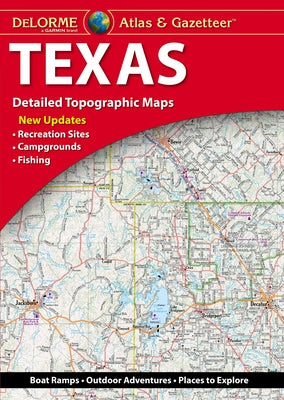 Delorme Atlas & Gazetteer: Texas by Rand McNally