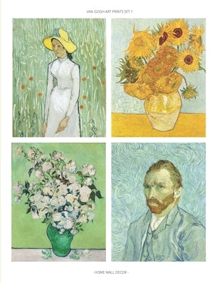 Van Gogh Art Prints Set 1: Fine Art Prints, Home Wall Decor, Impressionist Paintings, Set of 6 Unframed 8x10 Posters, Artist Gift Idea for Office by Van Gogh, Vincent