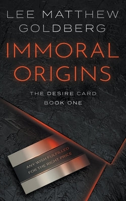 Immoral Origins: A Suspense Thriller by Goldberg, Lee Matthew