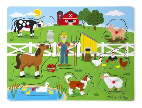 Old Macdonald's Farm Sound Puzzle [With Battery] by Melissa & Doug