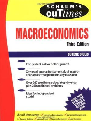 Schaum's Outline of Macroeconomics by Diulio, Eugene