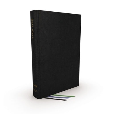 Net Bible, Thinline Large Print, Genuine Leather, Black, Comfort Print: Holy Bible by Thomas Nelson