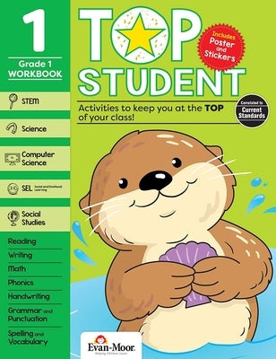 Top Student, Grade 1 Workbook by Evan-Moor Corporation