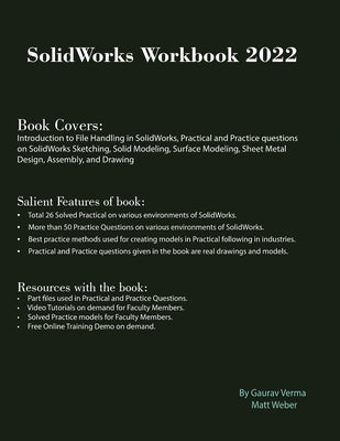 SolidWorks Workbook 2022 by Verma, Gaurav