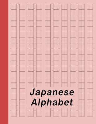 Japanese Alphabet: Hiragana Katakana Genkouyoushi & Kanji Practice Workbook - Red by Dot, Red