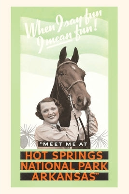 Vintage Journal Hot Springs National Park, Arkansas by Found Image Press