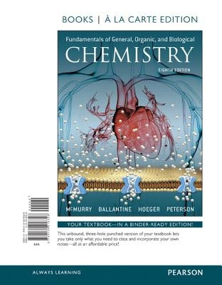 Fundamentals of General, Organic, and Biological Chemistry by McMurry, John