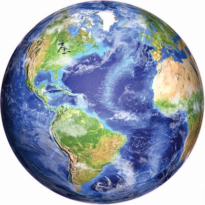 Planet Earth 1000 Piece Round Jigsaw Puzzle by 