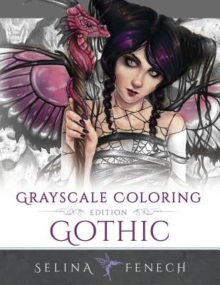 Gothic - Grayscale Edition Coloring Book by Fenech, Selina