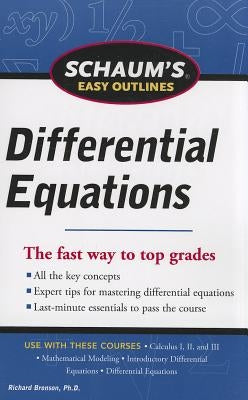 Schaum's Easy Outlines Differential Equations by Bronson, Richard