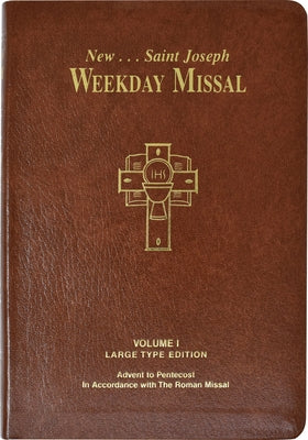 St. Joseph Weekday Missal, Volume I (Large Type Edition): Advent to Pentecost by Catholic Book Publishing & Icel
