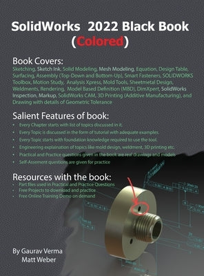 SolidWorks 2022 Black Book (Colored) by Verma, Gaurav