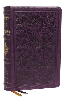 Kjv, Sovereign Collection Bible, Personal Size, Leathersoft, Purple, Thumb Indexed, Red Letter Edition, Comfort Print: Holy Bible, King James Version by Thomas Nelson